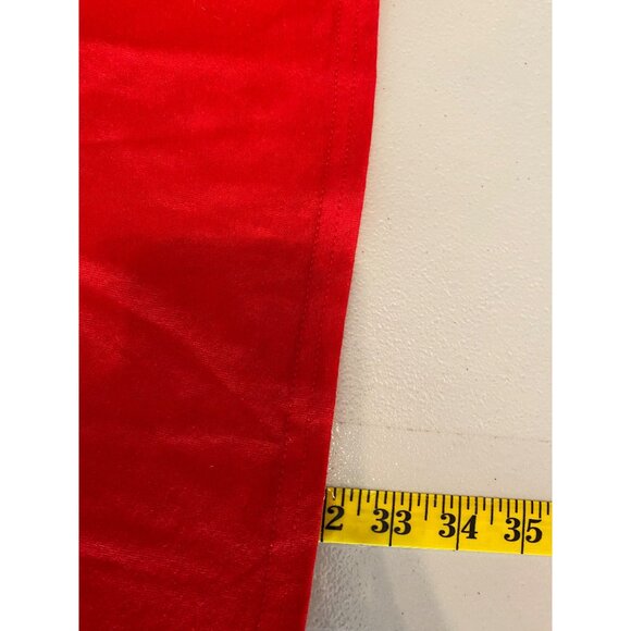 Gildan Ultra Cotton Red Christmas Cow Long Sleeve T-Shirt 2XL - Picture 5 of 8